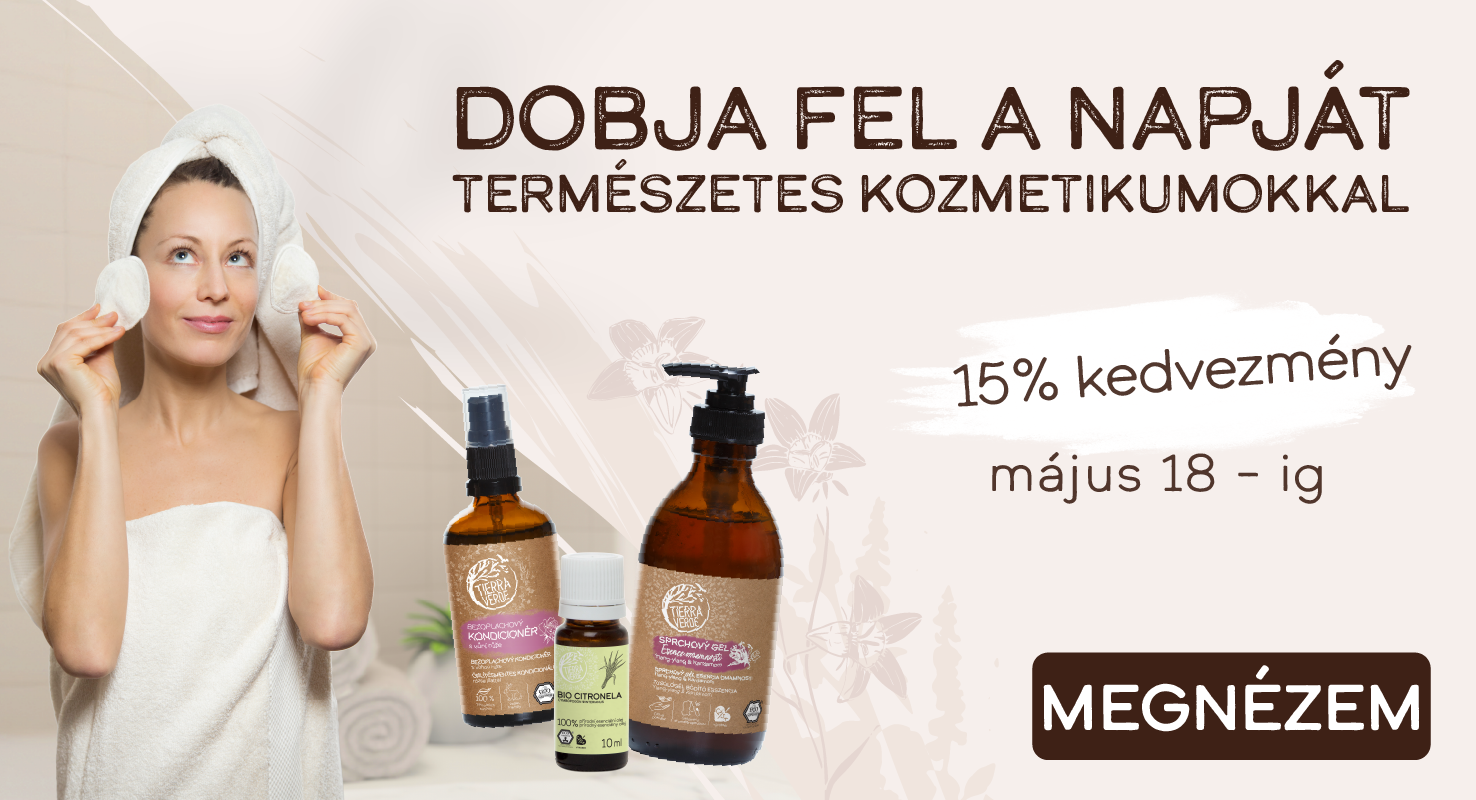 Dobja fel a napjat termeszetes kozmetikumokkal