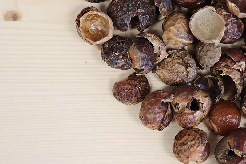 Použití produktu Mýdlové ořechy
