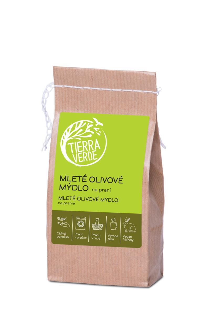Použitie produktu Mleté olivové mydlo