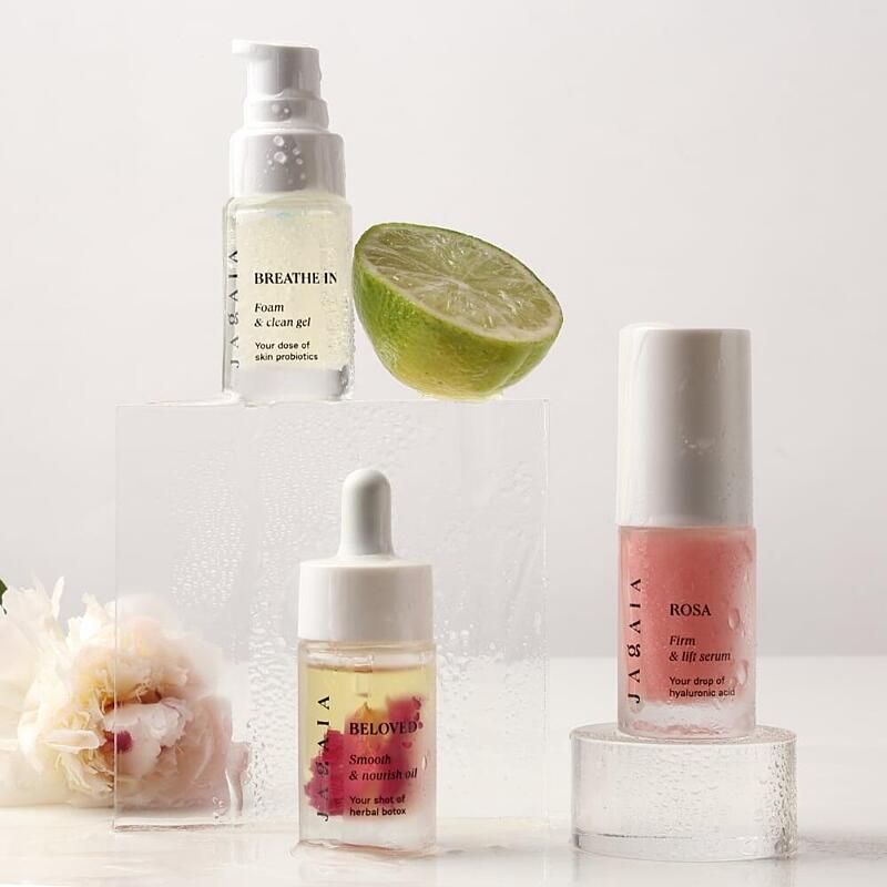 Použití produktu Sada Letní péče JAGAIA