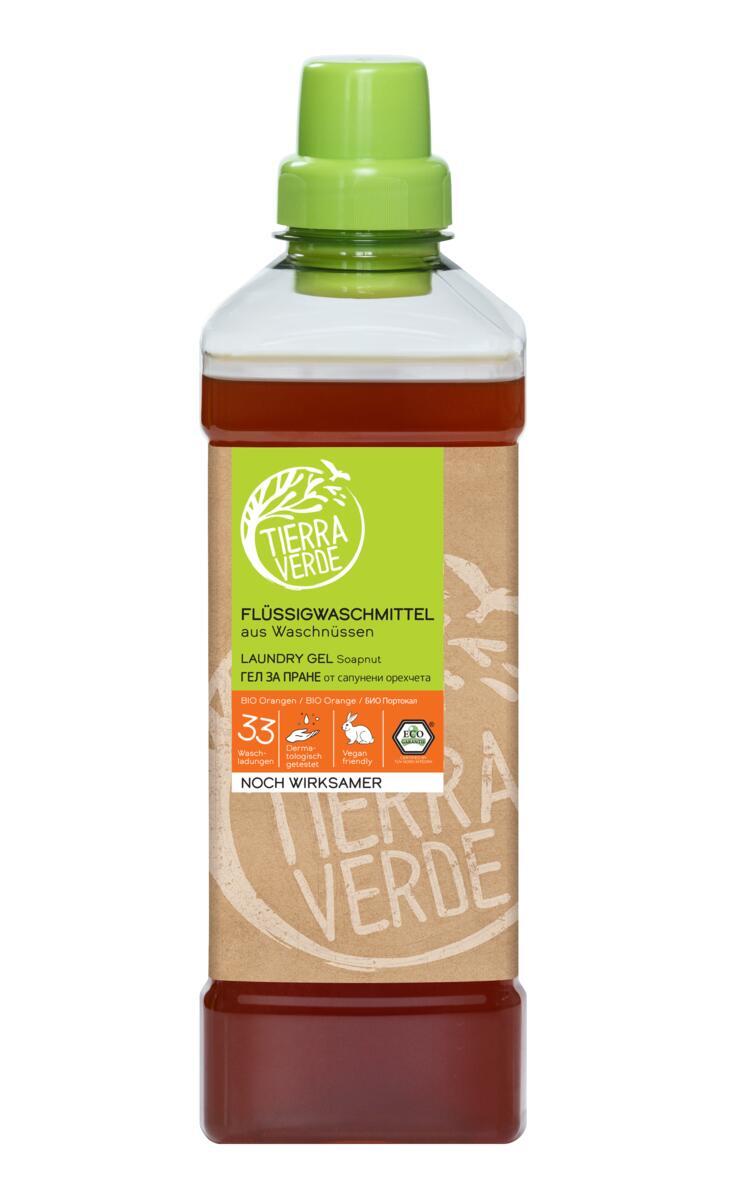  Prací gel pomeranč (lahev 1 l) DE+EN+BG