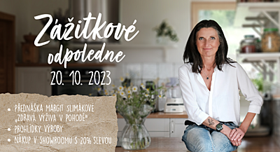 Zážitkové odpoledne s Margit Slimákovou 20. října